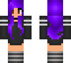 purple hair