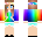 rainbow girl