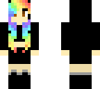 rainbow girl