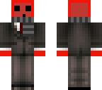 red blob with suit