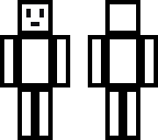 white - black robot