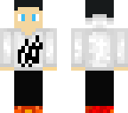 white fire logo teen