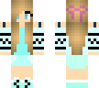 a blue girl
