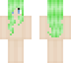 base with green hair