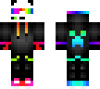 colorful panda