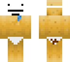derp potato with mask