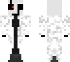 doctor gaster rage face | Minecraft Skin