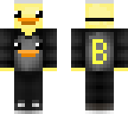 duck in sweater mask