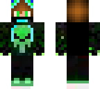 green and blue skull skins