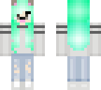 mint haired snapchat dog