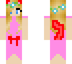 pink dress cat girl