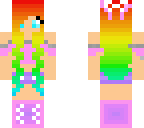 rainbow unicorn girl