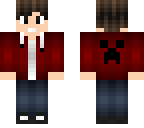 red hoodie