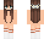 shaded hair with flowers and socks base