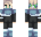 blue and black sneaky guy