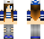 blue girl