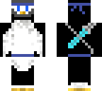 blue ninja penguin