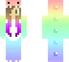 edit of dinosaur girl