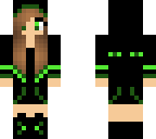 green ender girl