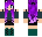 purple hair