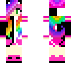rainbow hair