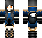 wolf wizard black hair