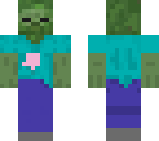 zombie with a kids shirt