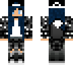 black tomboy wolf girl
