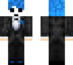 blue hair mask