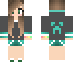 creeper girl skin