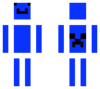 face chin blue guy