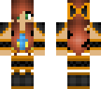 female knight sporting a bow