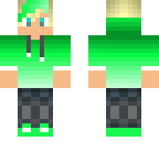 garroth in hoodie with dyed hair
