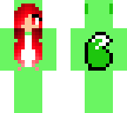 green wolf girl