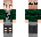 guy with gray outfit and camo coat