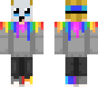 tukky with a mask