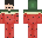 watermelon asian kid