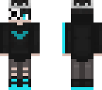 black and blue skull king