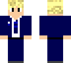 blonde school student