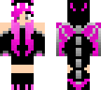 dragon girl pink
