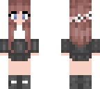 dull redhead and white and black
