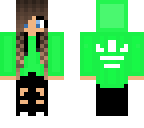 green addidas girl
