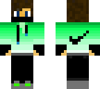 green nike boy