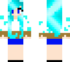 super cute cake girl skin