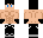 blue eyed buff guy