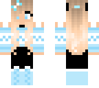blue girl