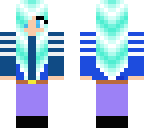 blue wolf girl