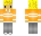 orange chibi boy