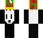 panda with a taco