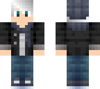 winter clothes with beanie hat